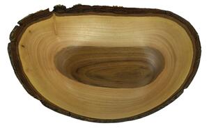 Dřevěná miska 22x17x8 cm Alessio, ořech