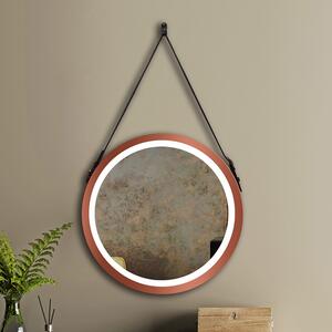 Gaudia Zrcadlo Beltis Copper LED - antique Rozměr: ø 45 cm