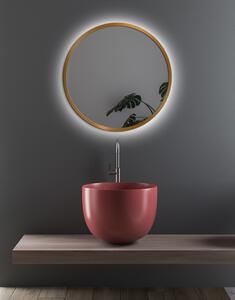 Gaudia Zrcadlo Nordic Gold LED Rozměr: ø 45 cm