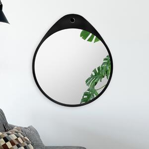 Zrcadlo Norge Black o 75 cm