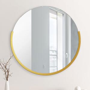 Zrcadlo Feria Gold o 80 cm