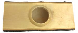 Dřevěná miska 28x12x9 cm Cora, javor