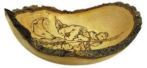 Dřevěná miska 20x16x7 cm Kimora, javor