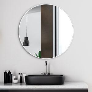 Gaudia Zrcadlo Slim White Rozměr: ø 45 cm