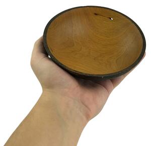 Dřevěná miska 14,5x5 cm Black, dub