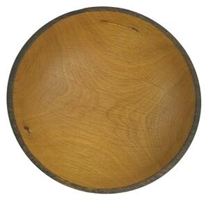 Dřevěná miska 14,5x5 cm Black, dub