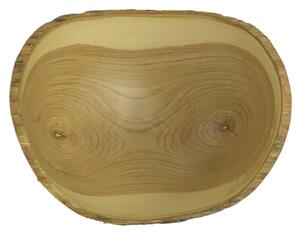 Dřevěná miska 11,5x9,5x7 cm Graysen, šeřík