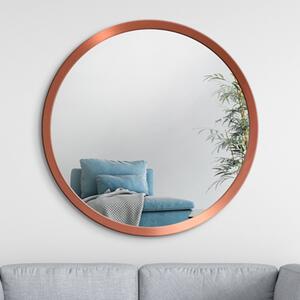 Zrcadlo Balde Copper o 95 cm