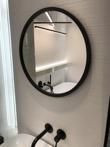Gaudia Zrcadlo Nordic Black Rozměr: ø 45 cm