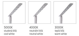 PANLUX s.r.o. LED stolní lampička ROBIN - bílá, černá Barva výrobku: Bílá