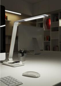 PANLUX s.r.o. Stolní LED lampička MASTER LED s integrovanou bezdrátovou nabíječkou - bílá, šedá, černá Barva: Šedá