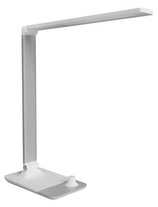 PANLUX s.r.o. Stolní LED lampička MASTER LED s integrovanou bezdrátovou nabíječkou - bílá, šedá, černá Barva výrobku: Bílá