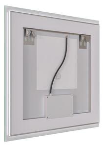 EBS Triton Zrcadlo 80x80 cm s LED osvětlením po obvodu a dotykovými tlačítky