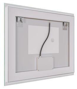 EBS Triton Zrcadlo 100x80 cm s LED osvětlením po obvodu a dotykovými tlačítky TRITONZ10080LEDS