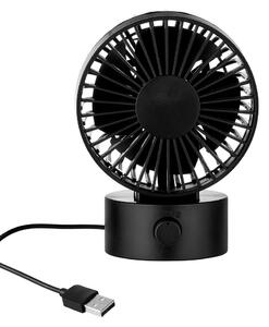AIR WAVE Mini větrák s USB připojením - černá