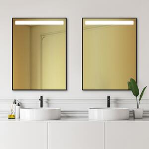 Gaudia Zrcadlo Domos I LED - gold glass Rozměr: 53 x 63 cm