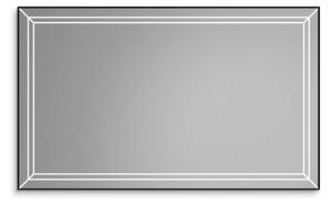 Zrcadlo LARIS LED v hliníkovém rámu