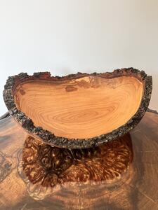 Dřevěná miska 36,5x33x14 cm Cristina, ořech