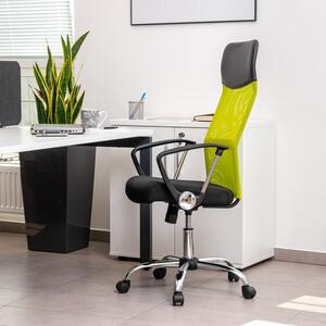 Kancelářská židle LINCOLN zelená/černá