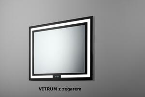 Gaudia Zrcadlo Moderno LED Black Rozměr: 80 x 60 cm