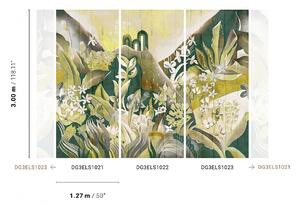 Vliesová fototapeta na zeď, Květiny, listy, DG3ELS1021, Wall Designs III, Khroma by Masureel