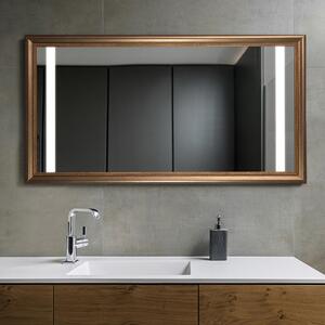 Zrcadlo Wood LED Zenas typ A 63 x 53 cm