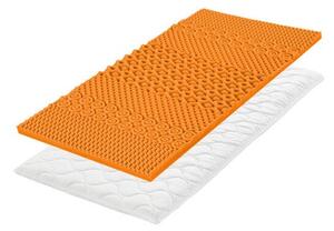 Boxspring postel LUMINA s úložným prostorem, matrací a topperem plocha spaní 160x200