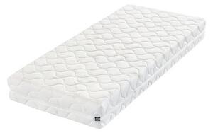 Boxspring postel LUMINA s úložným prostorem, matrací a topperem plocha spaní 160x200