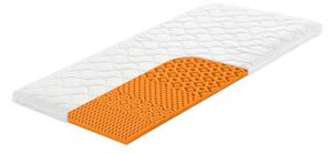 Boxspring postel LUMINA s úložným prostorem, matrací a topperem plocha spaní 160x200