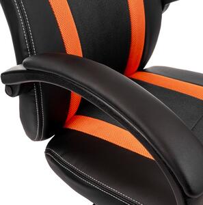 Kancelářská židle VIPER D304 červená/oranžová