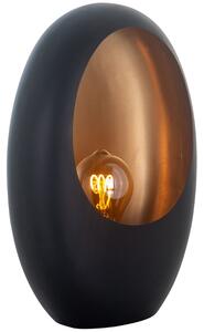 OnaDnes -20% Černá kovová stolní lampa Richmond Lina S
