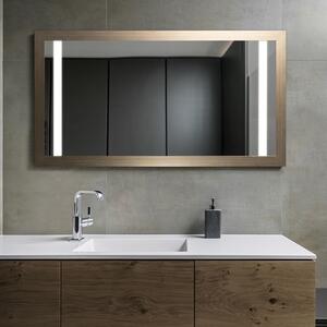Zrcadlo Wood LED Oros typ A 63 x 53 cm