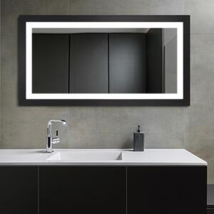 Gaudia Zrcadlo Wood LED Niki typ D Rozměr: 40 x 40 cm