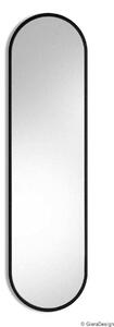 GieraDesign Zrcadlo Ambient LED Black Rozměr: 50x70 cm