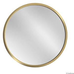 GieraDesign Zrcadlo Scandi LED Gold Rozměr: Ø 50 cm