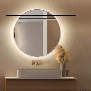 GieraDesign Zrcadlo Scandi Slim LED White Rozměr: Ø 120 cm