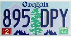 Cedule značka Oregon 895DPY