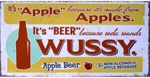Cedule značka Wussy Beer