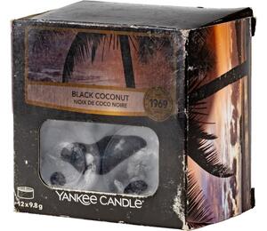 YANKEE CANDLE BLACK COCONUT VONNÁ ČAJOVÁ SVÍČKA (2. kvalita)