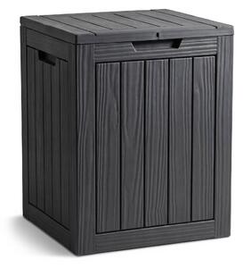Ak furniture Zahradní úložný box Ezra 113 L černý