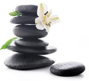 Obraz Zen kameny s lilií