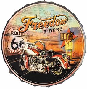 Víko cedule Freedom Riders Route 66