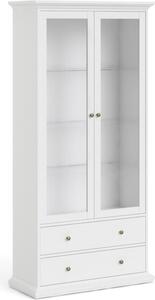 Tvilum Vitrína Provine 96 cm bílá