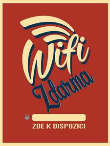 Cedule Wifi Zdarma