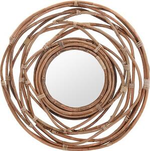 Mondex Zrcadlo Boho 90 cm dřevěné