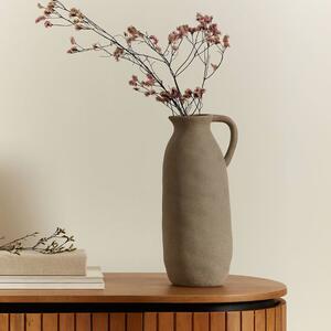Béžová keramická váza Kave Home Yandi 35,5 cm