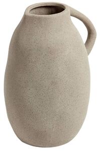 Béžová keramická váza Kave Home Yandi 24,5 cm