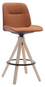 ANDREU WORLD - Barová židle NUEZ BQ-2765 -nízká čalouněná
