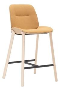 ANDREU WORLD - Barová židle NUEZ BQ-2763 -nízká čalouněná