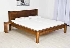 Postel VARIO Buk 140x200 - dřevěná postel z masivu o šíři 4 cm